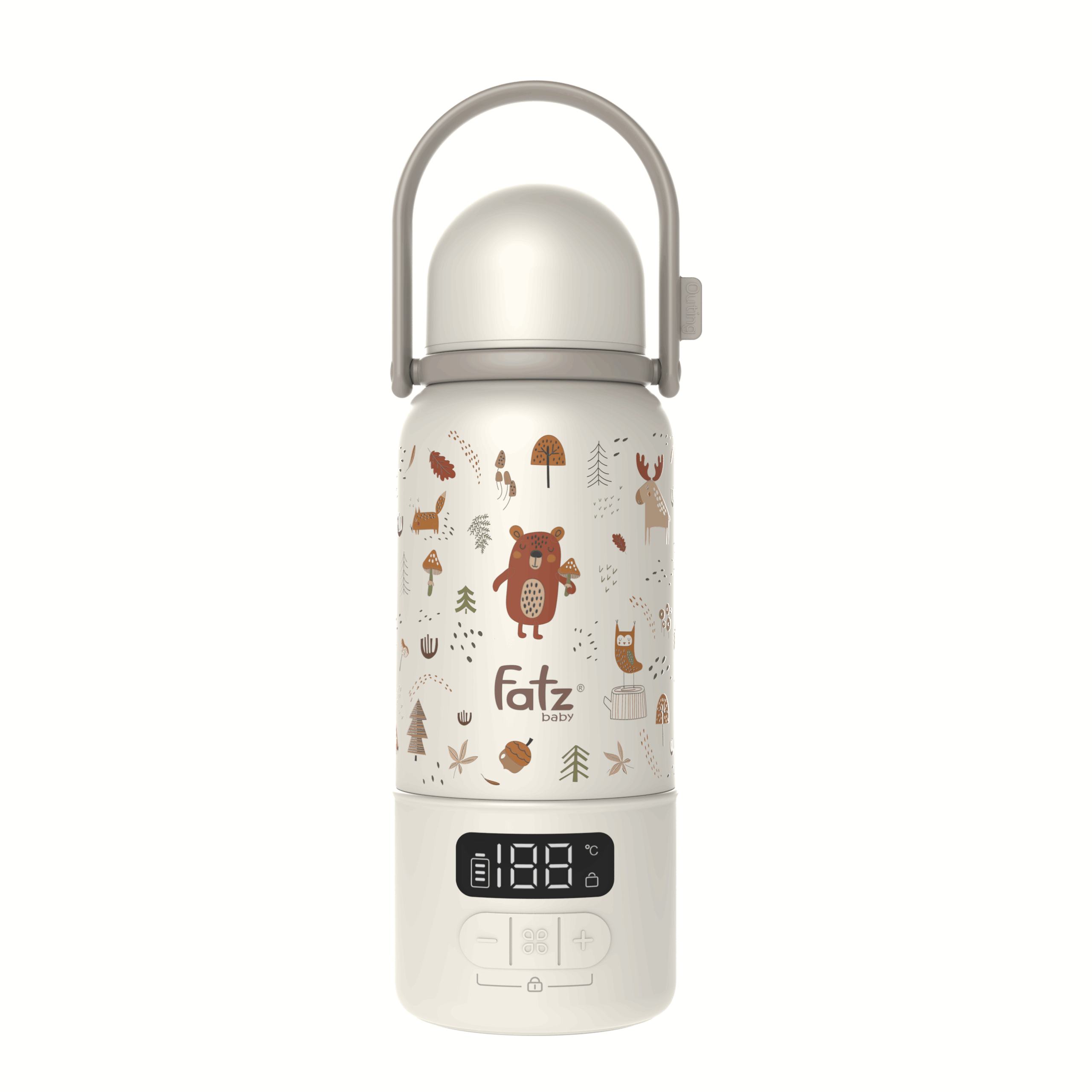 Bình Đun Và Hâm Nước Pha Sữa Di Động Fatzbaby Mini Smart 21 Plus